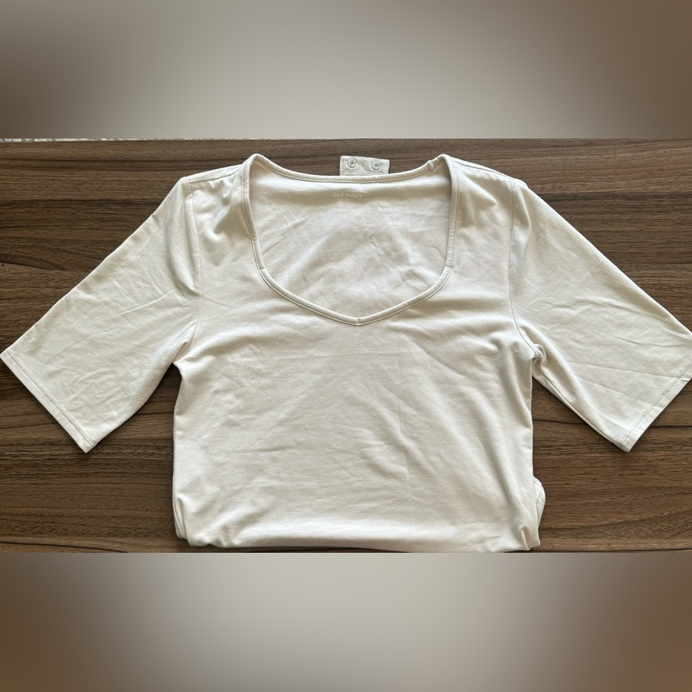 sweetheart short sleeve bodysuit NWOT